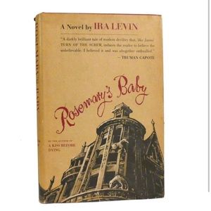FIRST EDITION Rosemary’s Baby by Ira Levin. NO DUST JACKET!!